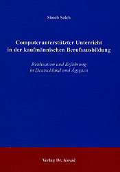 Computerunterstützter Unterricht in der kaufmännischen Berufsausbildung