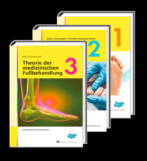 Theorie der medizinischen Fu&szlig;behandlung, Band 1-3, Set - Klaus Gr&uuml;newald