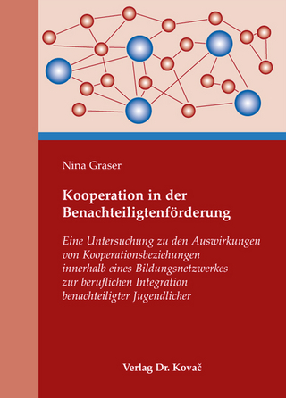 Kooperation in der Benachteiligtenförderung