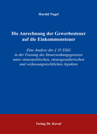 Die Anrechnung der Gewerbesteuer auf die Einkommensteuer