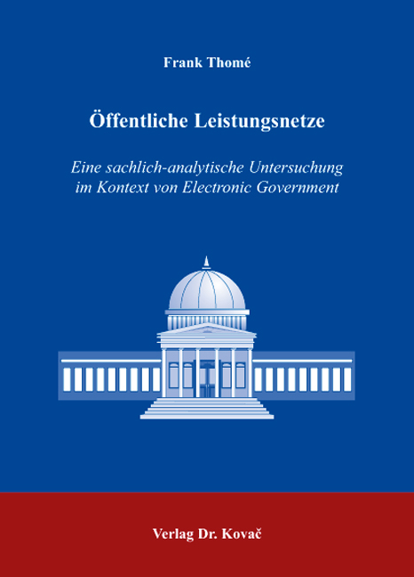 &Ouml;ffentliche Leistungsnetze - Frank Thom&eacute;