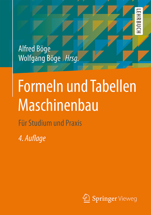 Formeln und Tabellen Maschinenbau - 