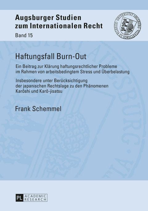 Haftungsfall Burn-Out - Frank Schemmel