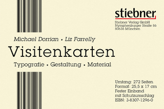 Visitenkarten - Typographie, Gestaltung, Material