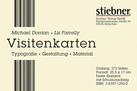Visitenkarten - Typographie, Gestaltung, Material - Michael Dorrian, Liz Farrelly