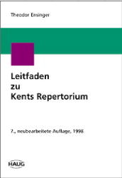 Leitfaden zu Kents Repertorium - Theodor Ensinger