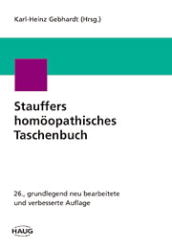 Stauffers Hom&ouml;opathisches Taschenbuch - Martin Schlegel