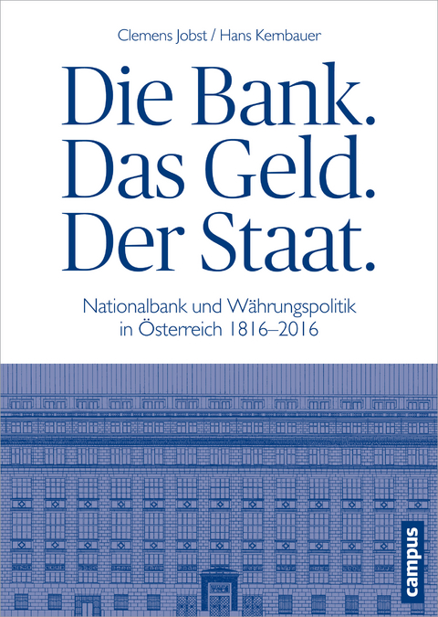 Die Bank. Das Geld. Der Staat. - Clemens Jobst, Hans Kernbauer