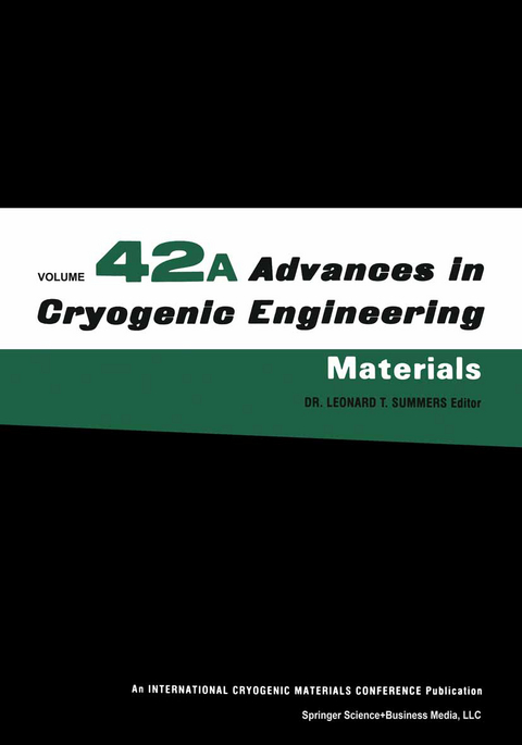 Advances in Cryogenic Engineering Materials - 