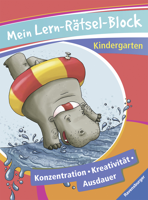 Mein Lern-R&auml;tsel-Block Kindergarten - Anja Lohr, Christine P&auml;tz, Britta Zimmermann