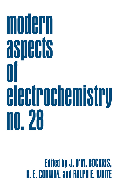 Modern Aspects of Electrochemistry - 