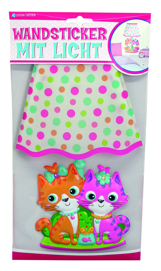 Wandsticker mit Licht 