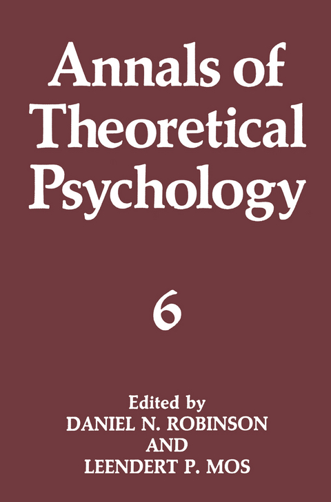 Annals of Theoretical Psychology - 