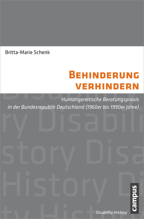 Behinderung verhindern - Britta-Marie Schenk