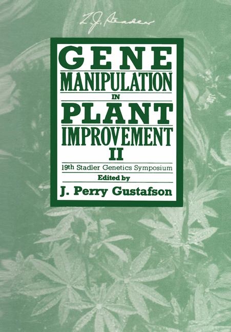 Gene Manipulation in Plant Improvement II - 