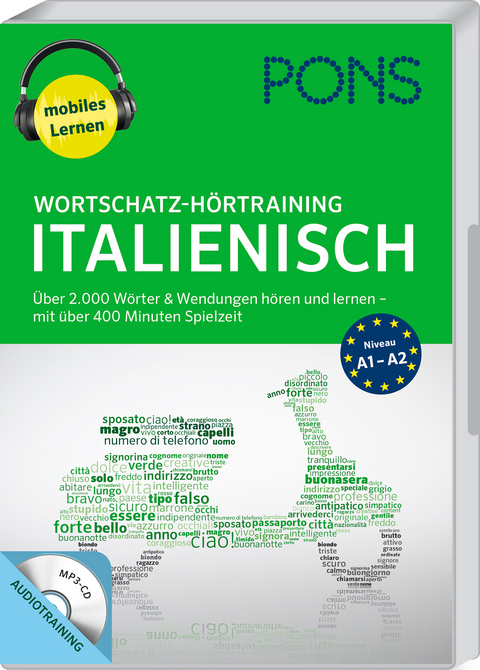 PONS Wortschatz-H&ouml;rtraining Italienisch