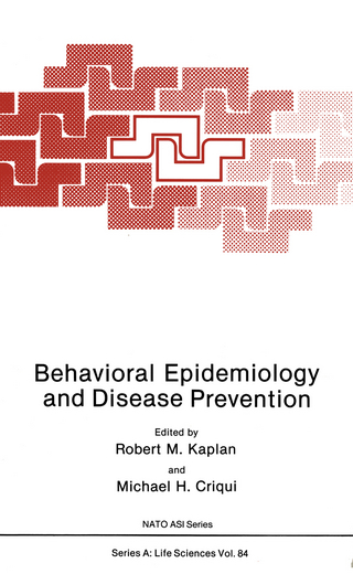 Behavioral Epidemiology and Disease Prevention