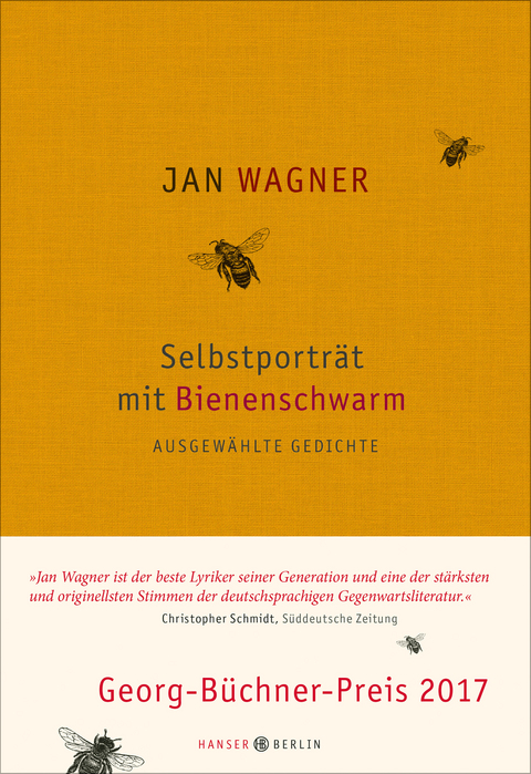 Selbstportr&auml;t mit Bienenschwarm - Jan Wagner