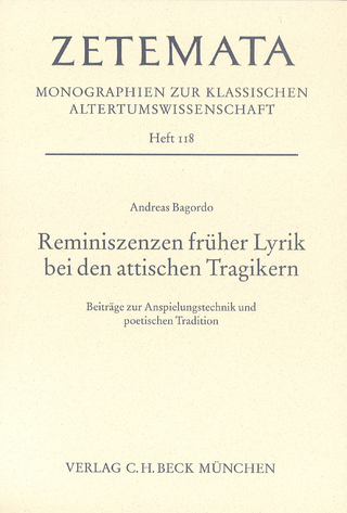 Zetemata / Reminiszenzen früher Lyrik bei den attischen Tragikern