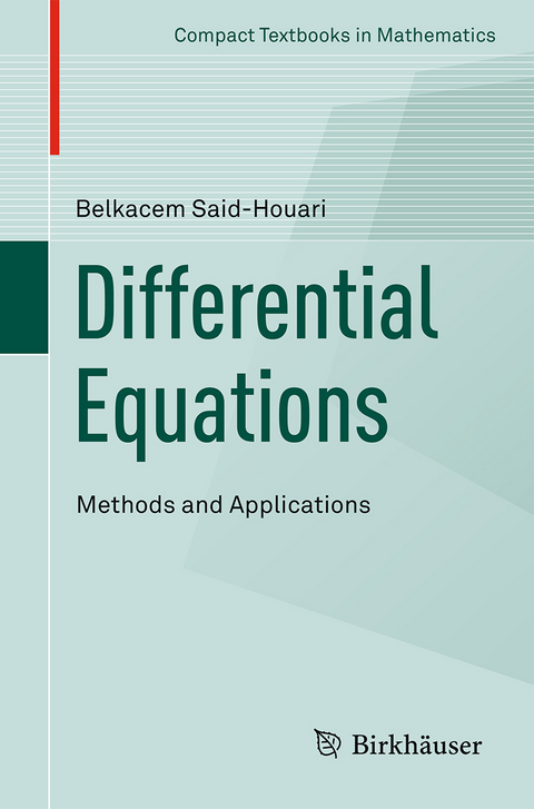Differential Equations: Methods and Applications - Belkacem Said-Houari