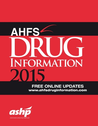 AHFS Drug Information 2016