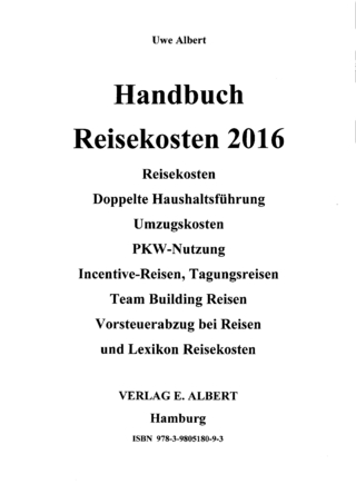 Handbuch Reisekosten 2016