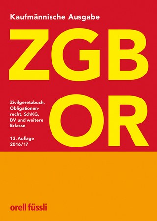 ZGB OR Kaufmännische Ausgabe
