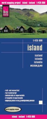 Reise Know-How Landkarte Island (1:425.000) - Peter Rump Verlag