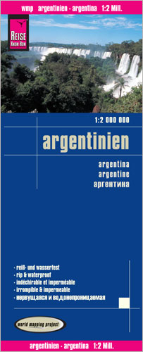 Reise Know-How Landkarte Argentinien (1:2.000.000)