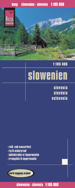 Reise Know-How Landkarte Slowenien (1:185.000)