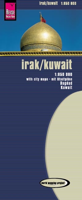Reise Know-How Landkarte Irak, Kuwait (1:850.000)