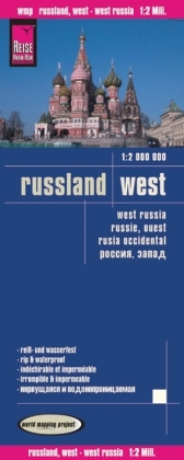 Reise Know-How Landkarte Russland West (1:2.000.000)