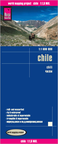 Reise Know-How Landkarte Chile (1:1.600.000)