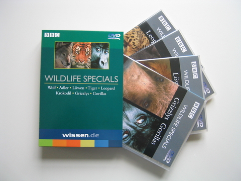 BBC Wildlife Specials. Schuber