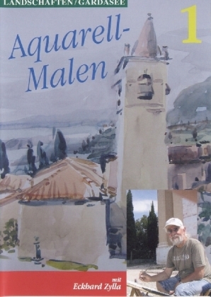 Aquarell-Malen: Landschaften / Gardasee, 1 DVD. Tl.1