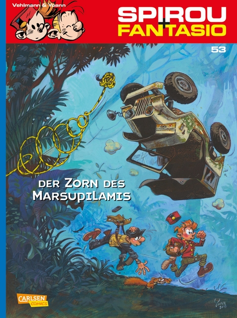 Spirou und Fantasio 53: Der Zorn des Marsupilamis - Fabien Vehlmann
