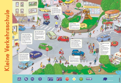 Mein Lernposter: Kleine Verkehrsschule