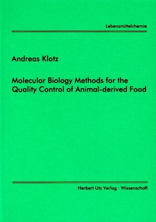 Molecular Biology Methods for the Quality Control of Animal-derived Food