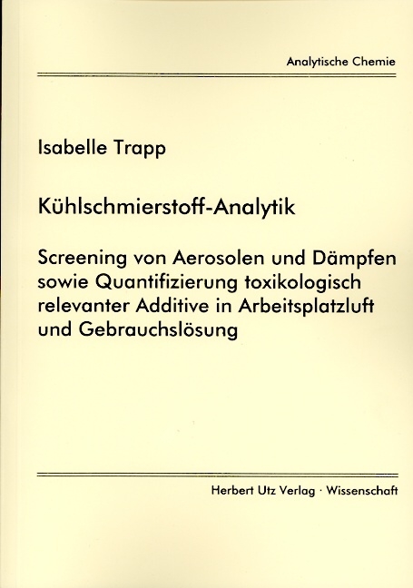 K&uuml;hlschmierstoff-Analytik - Isabelle Trapp