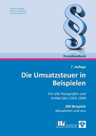 Die Umsatzsteuer in Beispielen