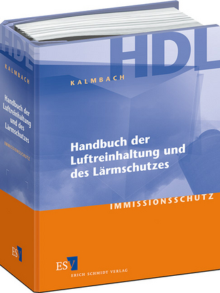 Handbuch der Luftreinhaltung und des Lärmschutzes - Einzelbezug
