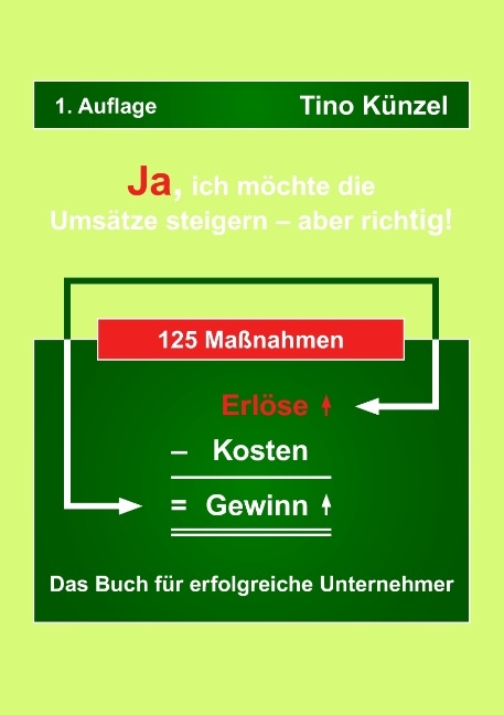 Ja, ich m&ouml;chte die Ums&auml;tze steigern &ndash; aber richtig! - Tino K&uuml;nzel