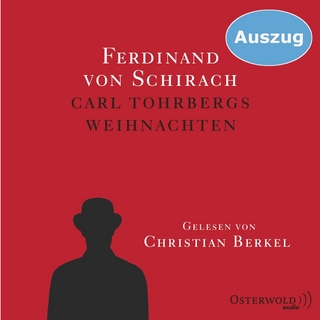 Carl Tohrbergs Weihnachten (Auszug)