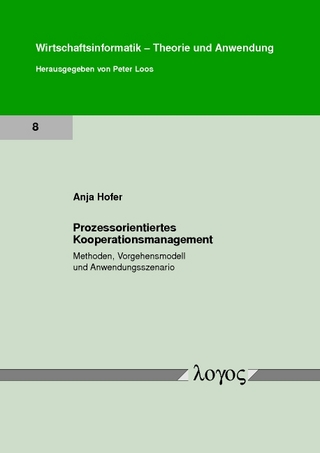 Prozessorientiertes Kooperationsmanagement. Methoden, Vorgehensmodell und Anwendungsszenario