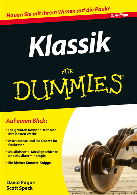 Klassik f&uuml;r Dummies - David Pogue, Scott Speck