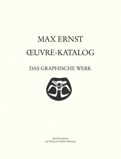 Max Ernst Oeuvre-Katalog - 