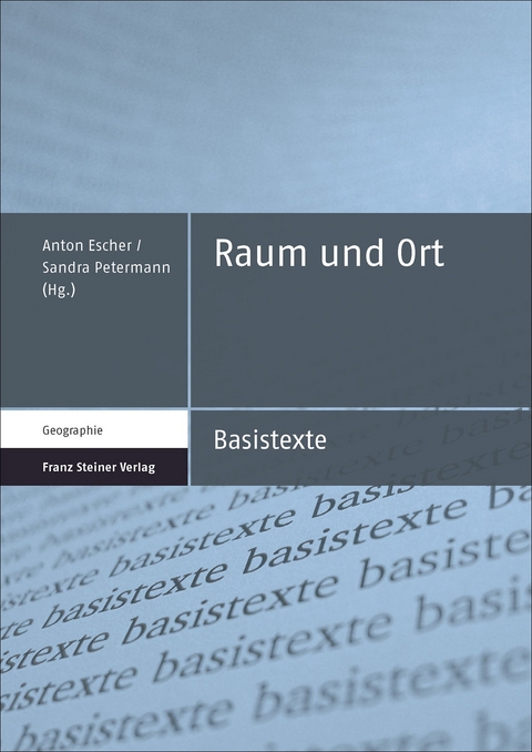 Raum und Ort - 