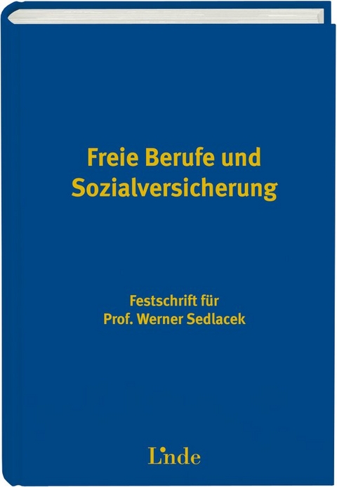 Freie Berufe und Sozialversicherung - 