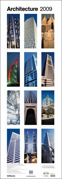2009 Architecture King Size Wall Calendar