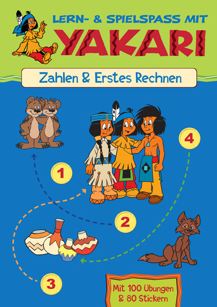 Lern- & Spielspass mit Yakari: Zahlen & Erstes Rechnen